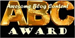 awesome blog content award
