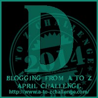 A to Z Blogging Challenge - Letter D