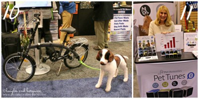 Woof Cyle Bike Trotter from Woof Cycle and Pet Acoustics Pet Tunes from Global Pet Expo
