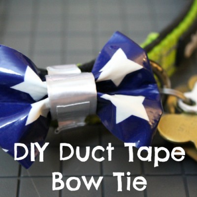 DIY Duct Tape Bow Tie