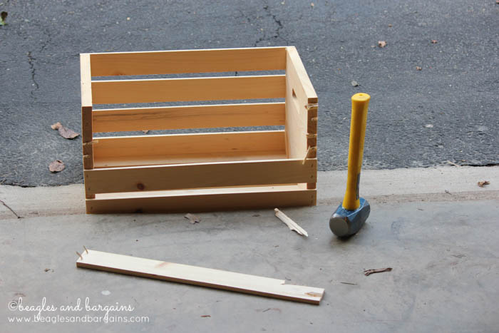 Diy Wooden Crate Dog Bed, How To Make A Wooden Crate Dog Bed