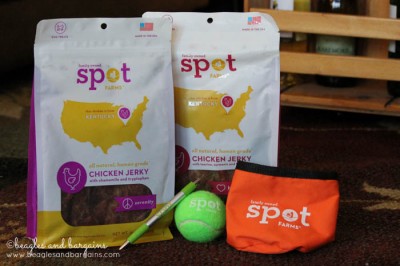 Spot Farms Prize Pack with Chicken Jerky