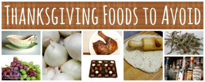 Thanksgiving Foods to Avoid