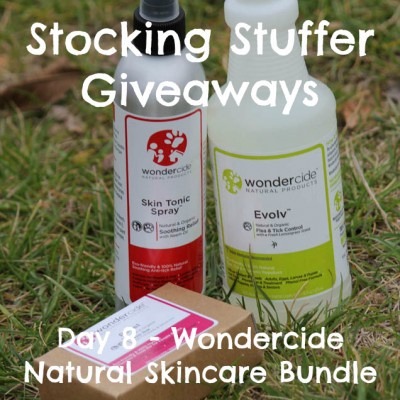 Stocking Stuffer Giveaway - Day 8 - Wondercide Natural Skin Care for Dogs