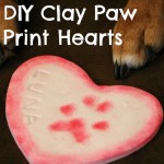 DIY Clay Paw Print Hearts and How I Failed at Making Them