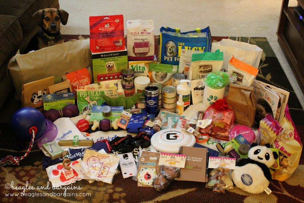 Tons of swag from some amazing pet brands!