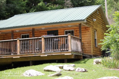 Our little cabin in the woods!