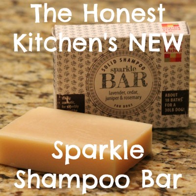 The Honest Kitchen's NEW Sparkle Shampoo Bar for Dogs