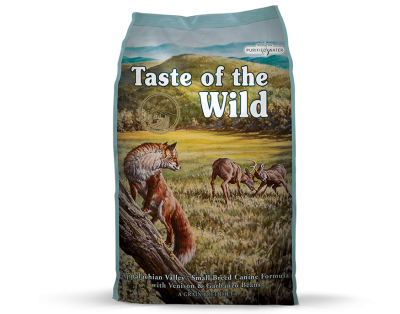 Taste of the Wild's newest dog food formula - Appalachian Valley for small breed dogs