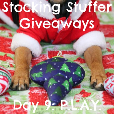 Beagles & Bargains Stocking Stuffer Giveaways 2015 - Day 9 - P.L.A.Y. Santa's Little Squeakers