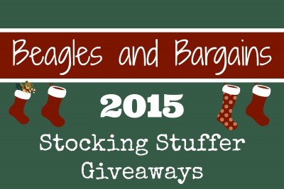 Beagles & Bargains Stocking Stuffer Giveaways 2015