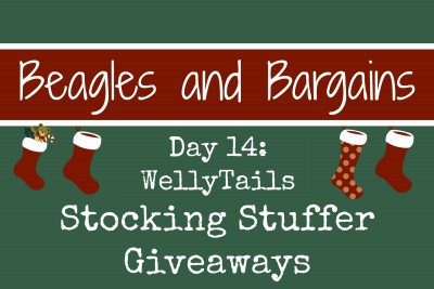 Beagles & Bargains Stocking Stuffer Giveaways 2015 - Day 14 - WellyTails