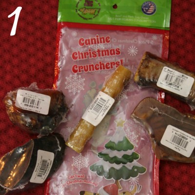 Stocking Stuffer Giveaways - Day 1 - Jones Natural Chews Canine Christmas Crunchers