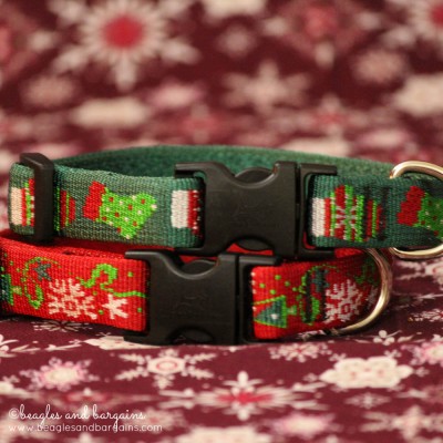 Lupine Holiday Collar & Leash Set - Beagles & Bargains Holiday Guide 2015