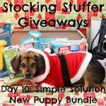 Stocking Stuffer Giveaway Day 10: New Puppy Bundle