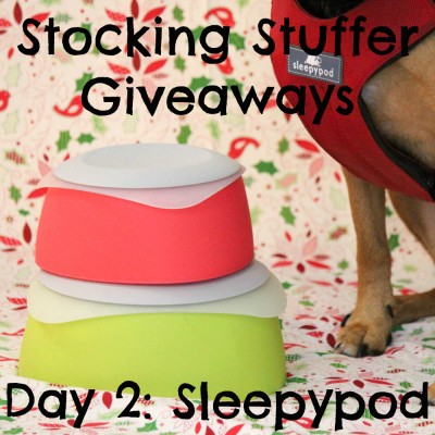 Beagles & Bargains Stocking Stuffer Giveaways 2015 - Day 2 - Sleepypod
