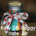 Easy DIY Valentine Doggy Date Jar