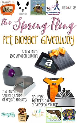 Spring Fling Pet Blogger Giveaway
