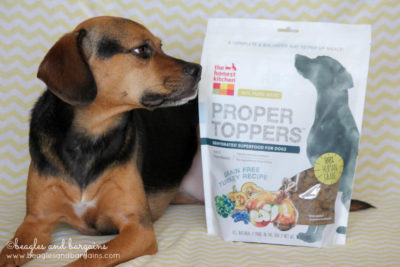 Luna wishes this bag of Proper Toppers from The Honest Kitchen would open up already!