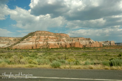 Beautiful rock formations in New Mexico - RoadTrippinBeagle