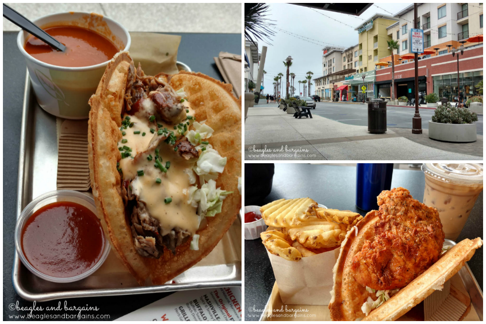 Belgian waffle sandwiches from Bruxie in Downtown Huntington Beach