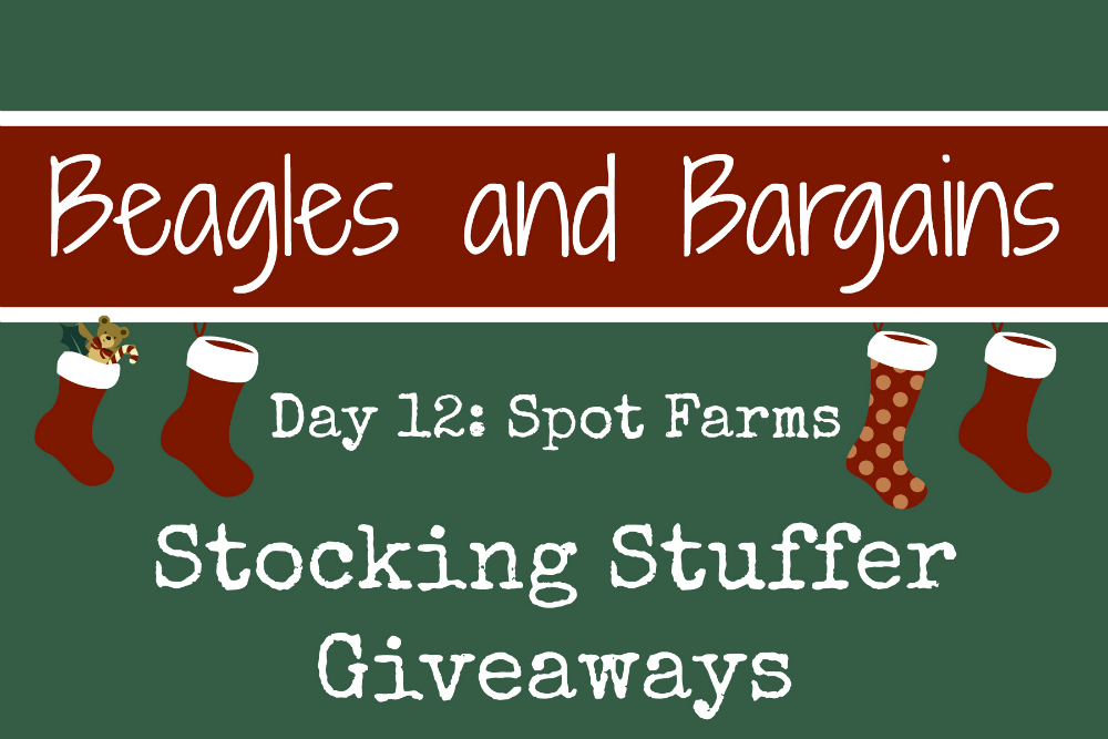 Beagles & Bargains Stocking Stuffer Giveaways 2016 - Day 12 - Spot Farms Artisanal Jerky