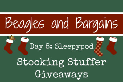 Beagles & Bargains Stocking Stuffer Giveaways 2016 - Day 8 - Sleepypod Clickit Sport