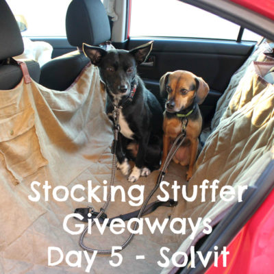 Beagles & Bargains Stocking Stuffer Giveaways 2016 - Day 5 - Solvit Products