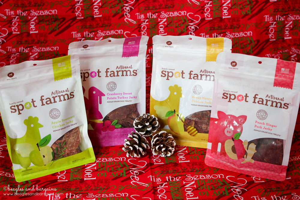 Spot Farms Artisanal Jerky - Four new recipes of dog treats