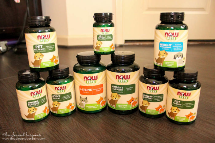 NOW Pets Supplements full line - Enter #NOWpetsSweeps to win!