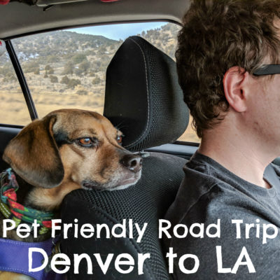 Pet Friendly Road Trip - Denver to LA - {travel, dog friendly, adventure} - Sponsored by Sleepypod