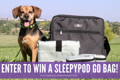 Enter to Win a NEW Sleepypod Go Bag for Pets | #sponsored by Sleepypod {travel, pet friendly, printable, vacation, road trip, packing list, dog}