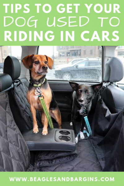 6 Quick Tips to Get Your Dog Accustomed to Riding in Your Car | Stocking Stuffer Giveaways | Win a Split Rear Car Seat Cover with Hammock | #sponsored by 4Knines