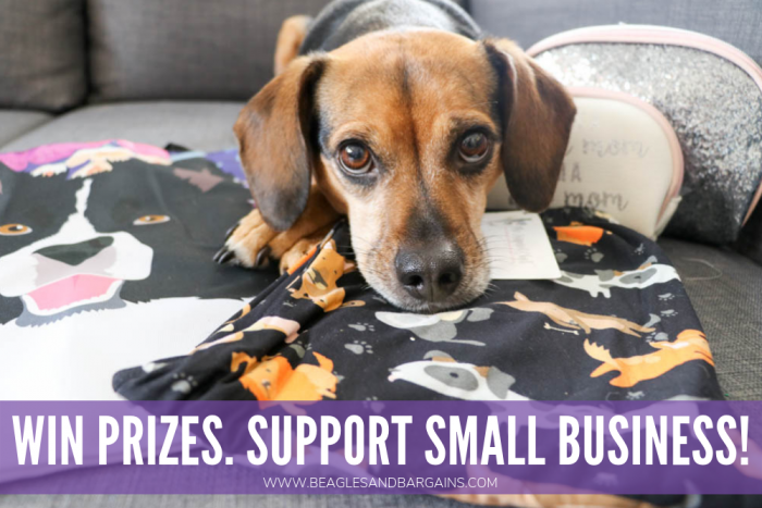 Supporting Small Pet Businesses | Stocking Stuffer Giveaways | Win Prizes. Support Small Business! | #sponsored by Brooklyn Bowtied, Club-Doggie, Inspired Closet Shop